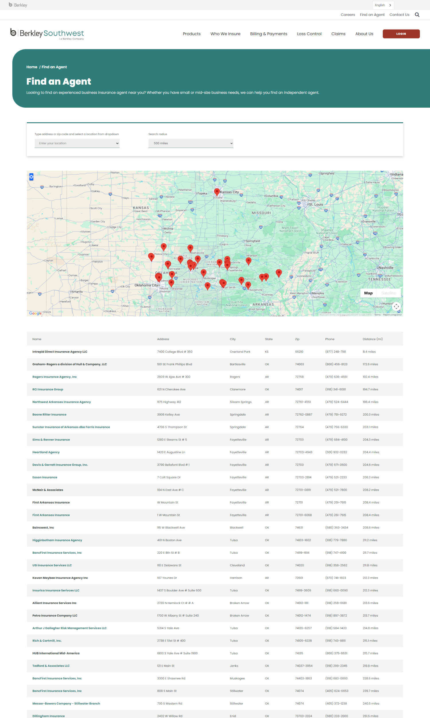 berkleysouthwest.find-an-agent Berkley Southwest / Find an Agent