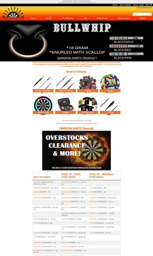 horizondarts Horizon Darts