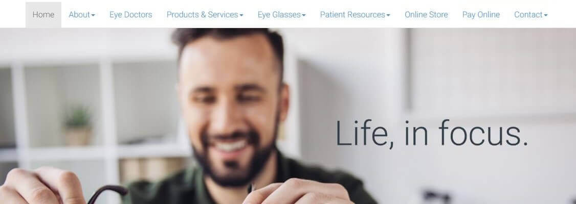 Eye Care Associates Lee's Summit Web Design