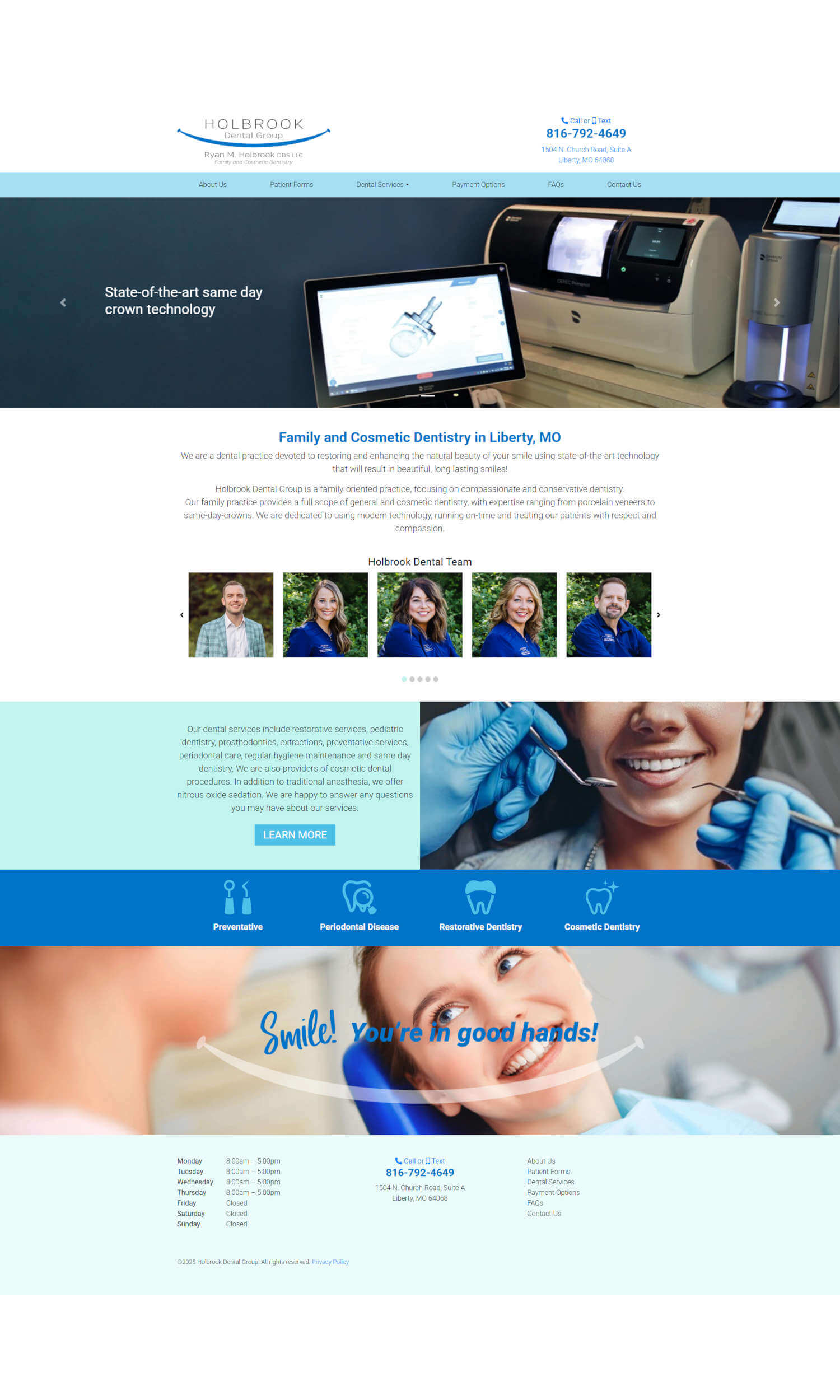 libertydentist Holbrook Dental Group