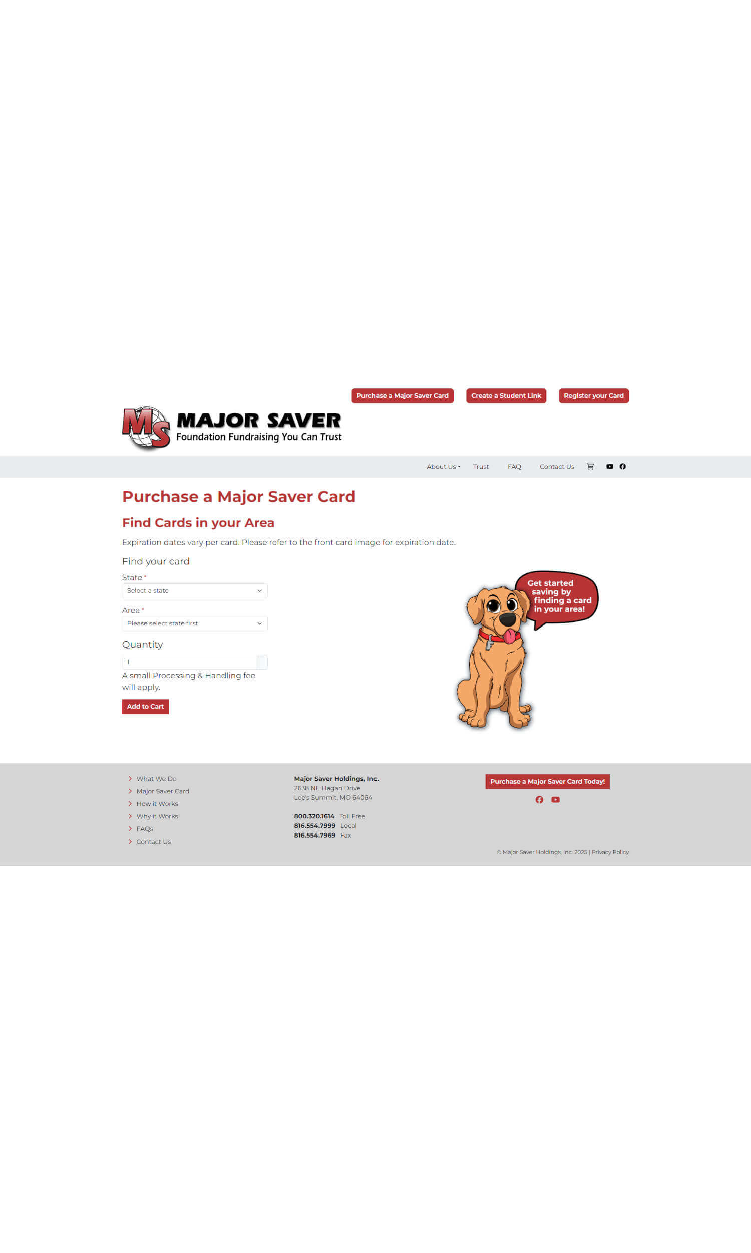 majorsaver.cards Major Saver / Cards
