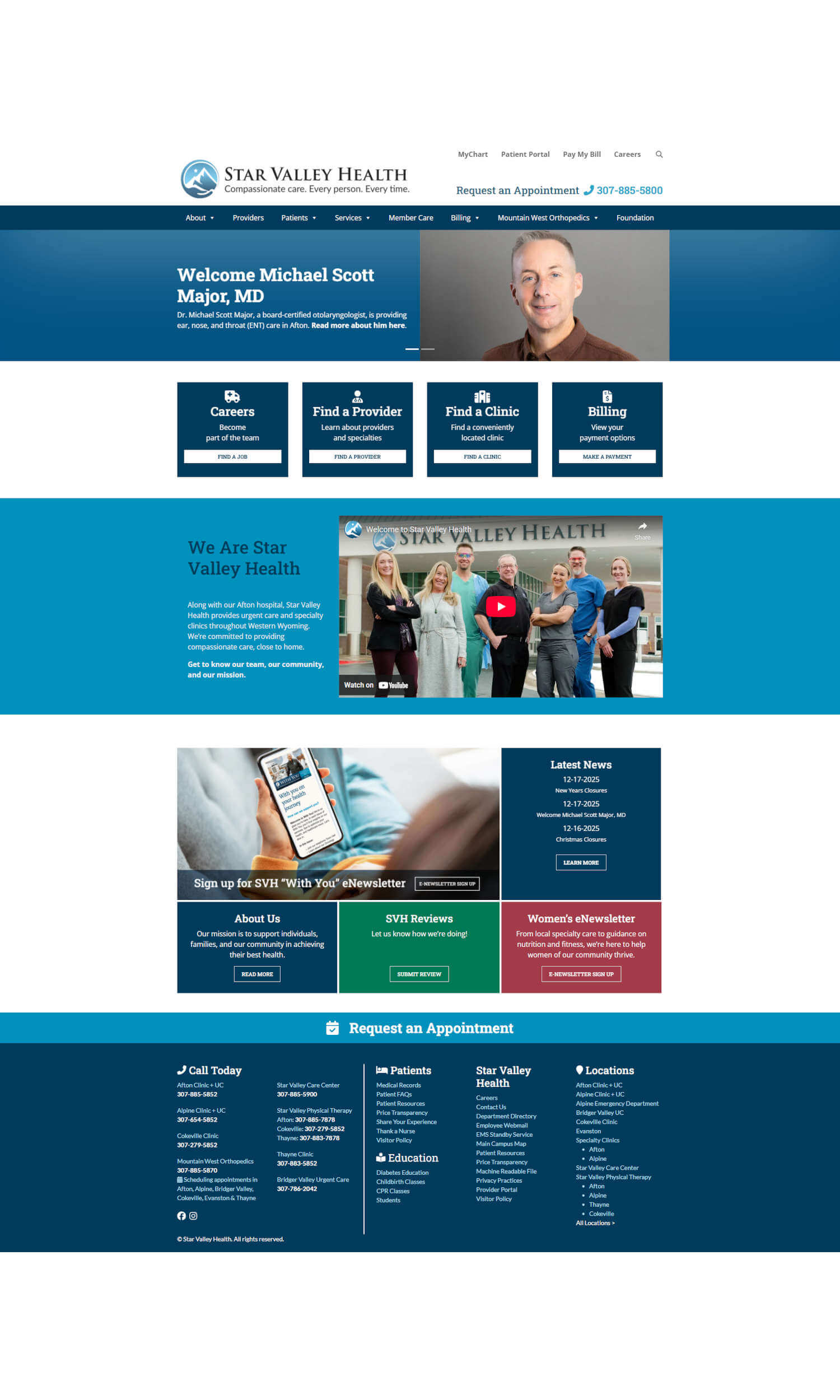 starvalleyhealth Star Valley Health