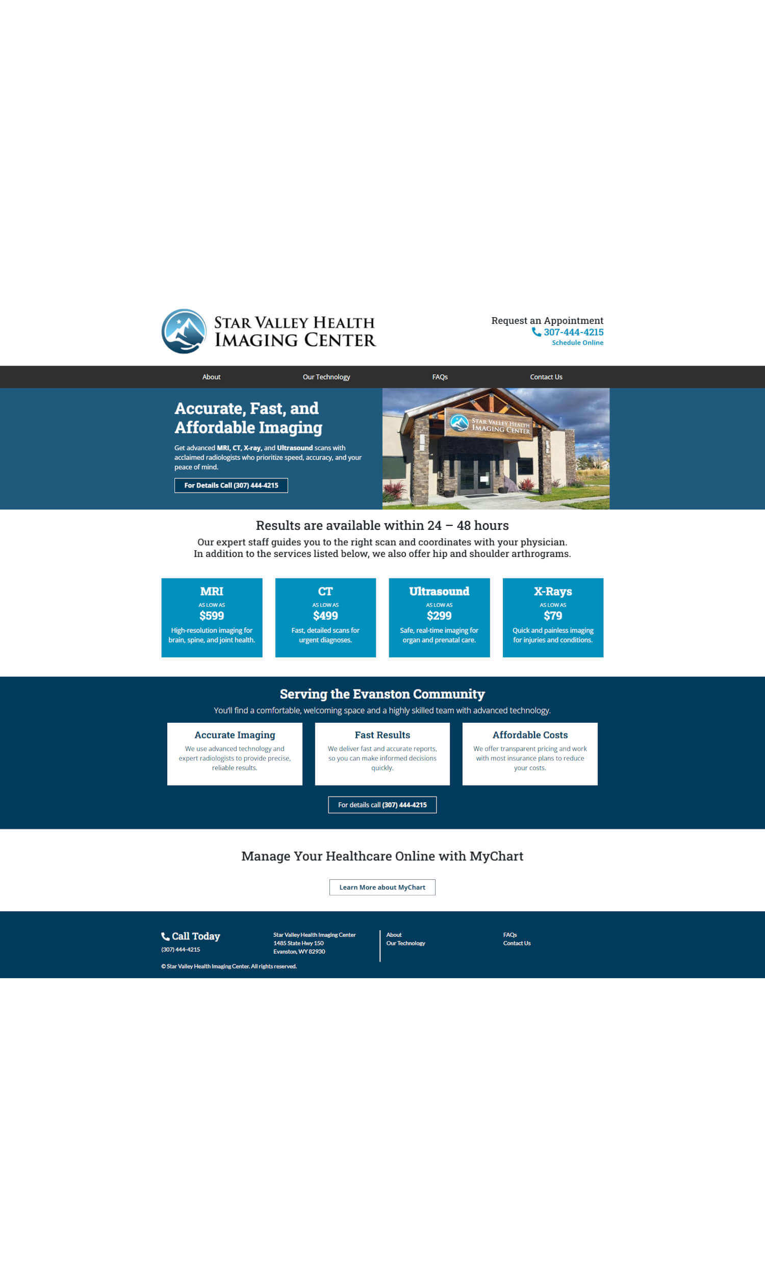svhimaging Star Valley Health Imaging Center