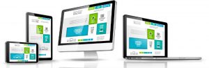 Responsive Website Design layout example